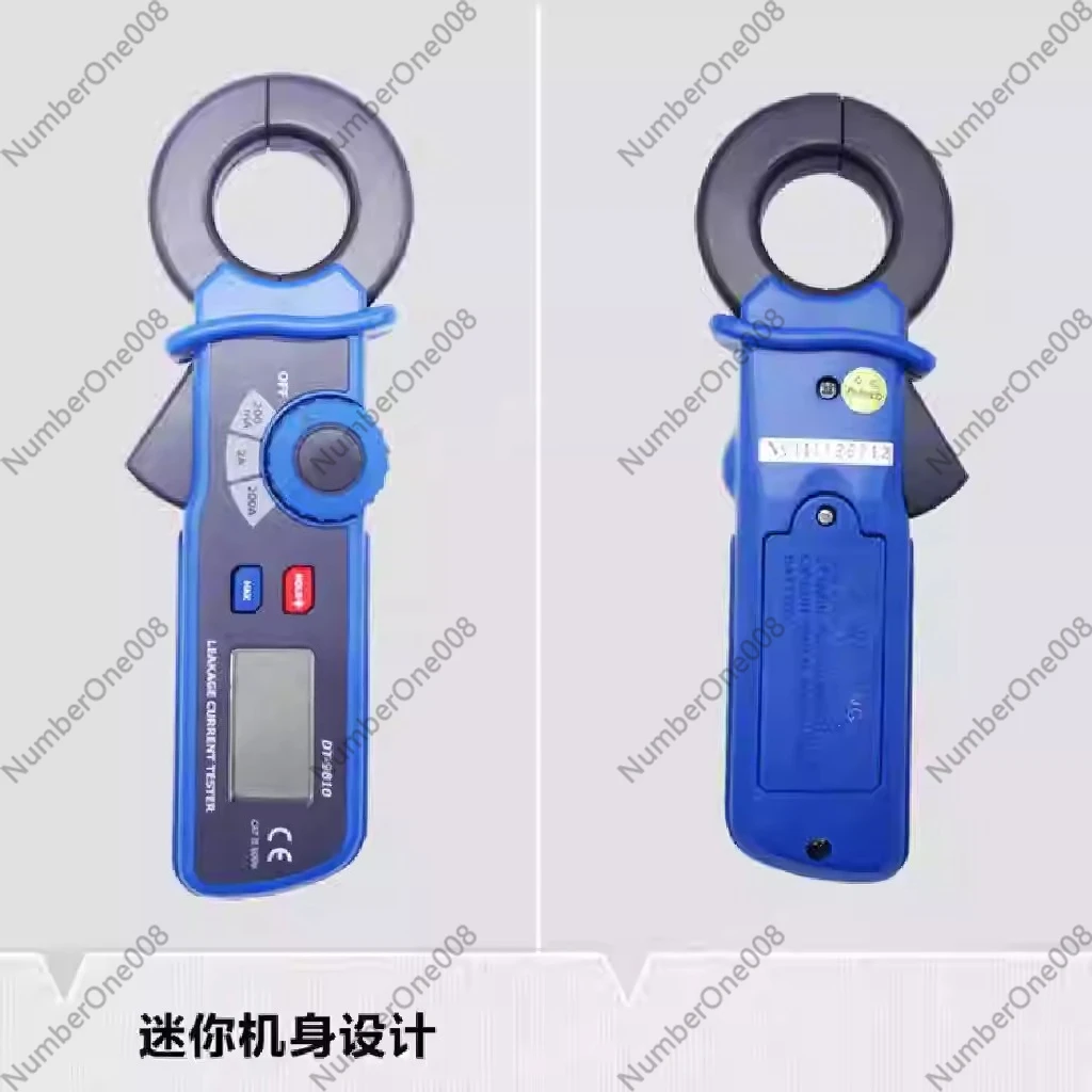 

DT-9810 AC Leakage Current Clamp Meter 0.1mA Resolution Electric Detector Automatic Clamp Meter Digital Display New