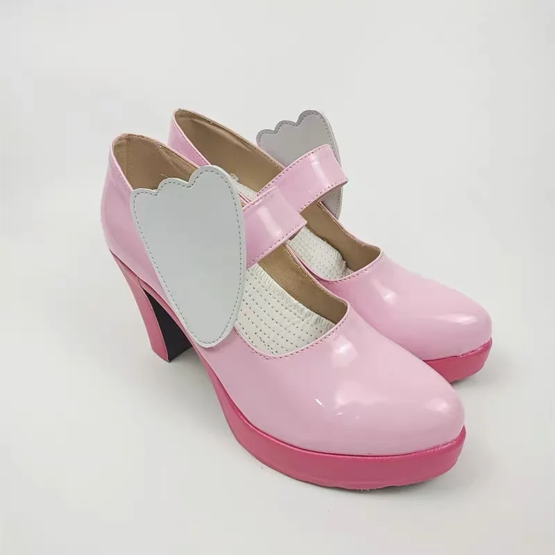 THE IDOLM@STER Yumemi Riamu Cosplay Shoes Boots Game Anime Carnival Halloween