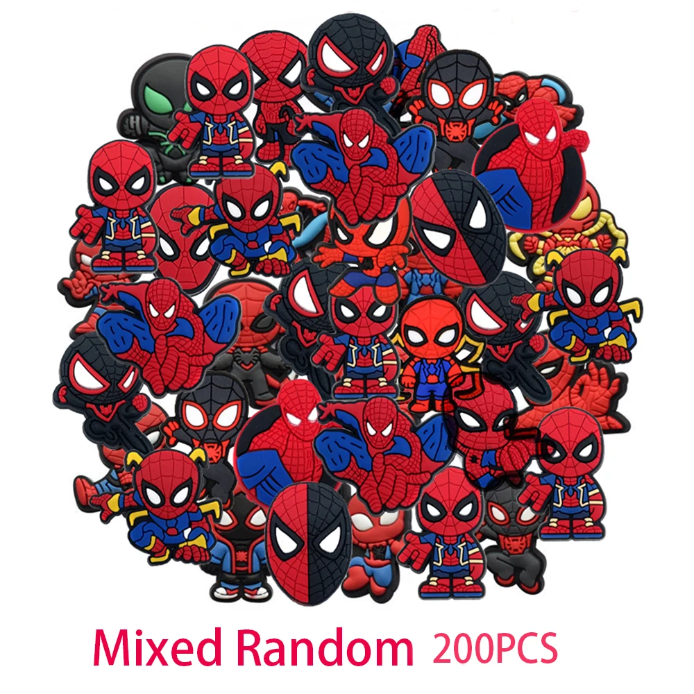 Bestseller 14-200 Stück Hot Toys Cartoon Anime Figuren Serie PVC Schuh-Charms Zubehör DIY Abnehmbare PVC Schuhdekorationen Geschenk – Detail 21