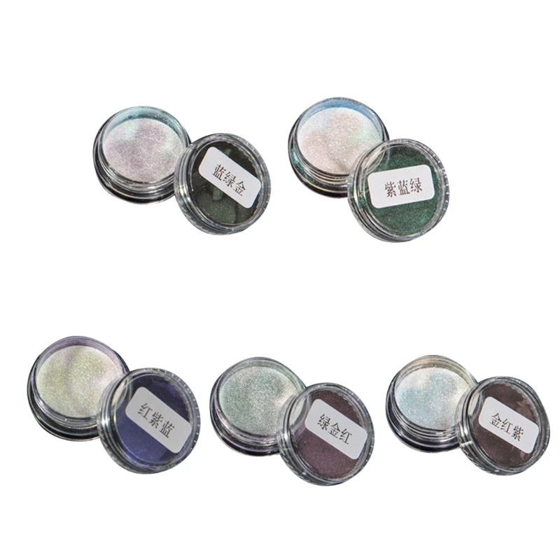 5 Resin Pigment Mirror Rainbow Pearl Powder Colorant Epoxy Resin Glitter Resin Jewelry Making