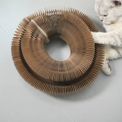 Magic Organ Cat Toy Cat Scratcher Toy Cat Scratch Board Cat Toy With Bell Cat Climbing Frame Corrugated Paper Resistant Cat Nest