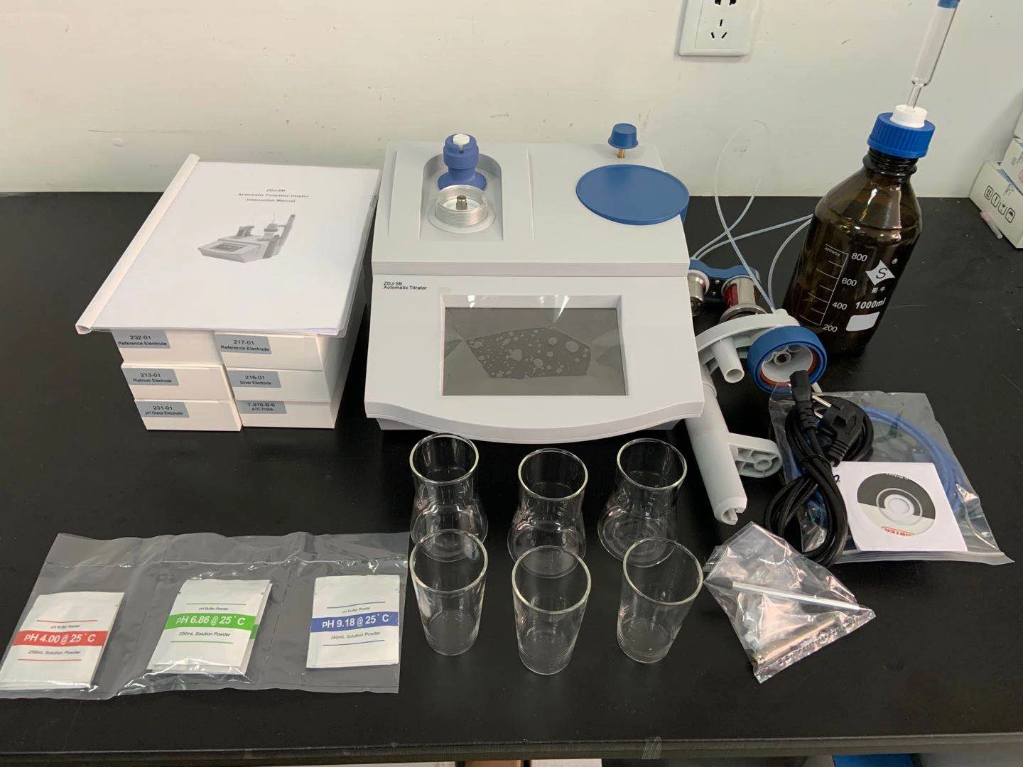 High Quality Lab Digital Automatic Potential Titrator ZDJ-5B