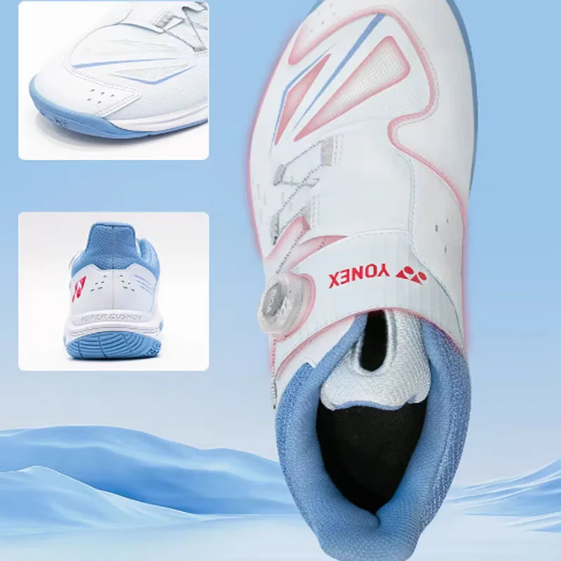 YONEX-Tênis Masculino, Absorvente de Choque, Respirável, Antiderrapante, Esportes de Treinamento, YY Sapatos de Badminton, de Alta Qualidade, SHB88D-III