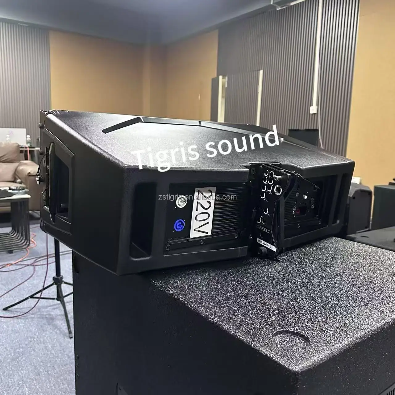 HDL 30A المزدوج 10 بوصة نشط بالطاقة اتجاهين Rcf خط صفيف المتكلم DJ نظام الصوت المرحلة المهنية الصوت مكبرات الصوت في الهواء الطلق