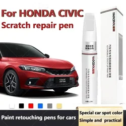 Suitable For Honda CIVIC Scratch Paint Pen Scratch Repair Paste Pearl White Crystal Color Black All Colors CIVIC Specia