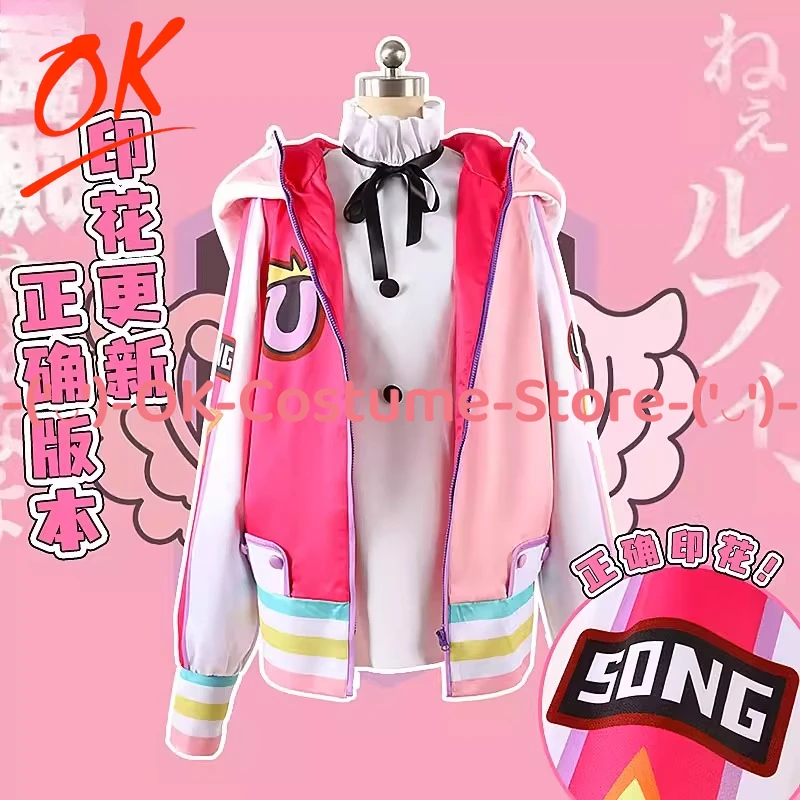 

[Customized Size] O.P Film: Red Uta Cosplay Costume Dress Coat Anime Game Character Outfit Halloween Carnival Party Uniform Suit