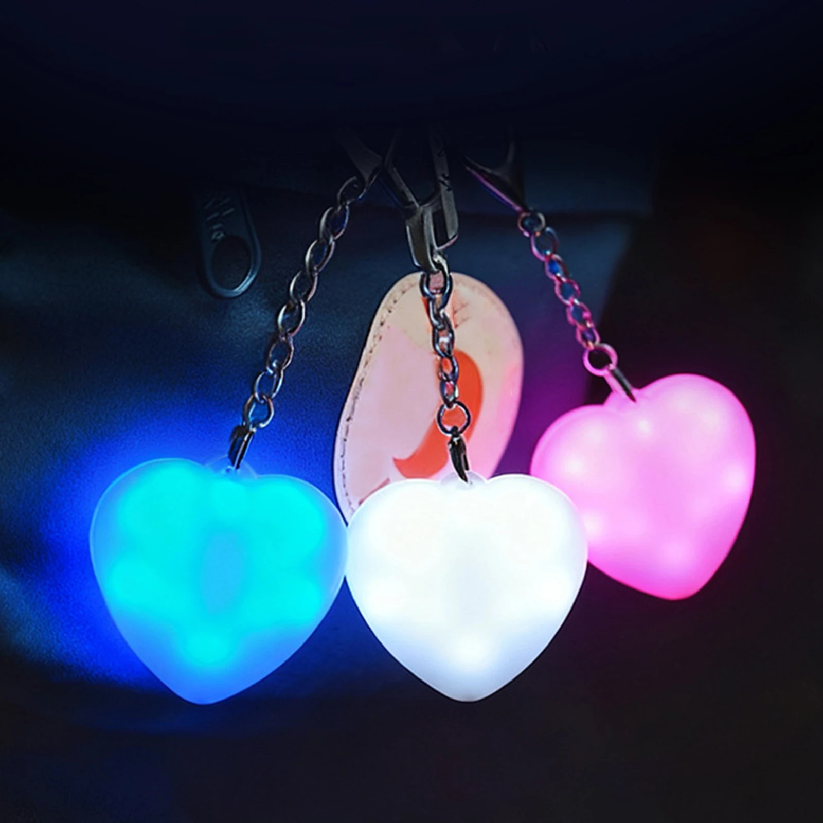 

Handbag Light Rechargeable Heart Shaped Purse Lamp Touch Activated Purse Glow Heart Light Best Gifts for Women Girls Mother