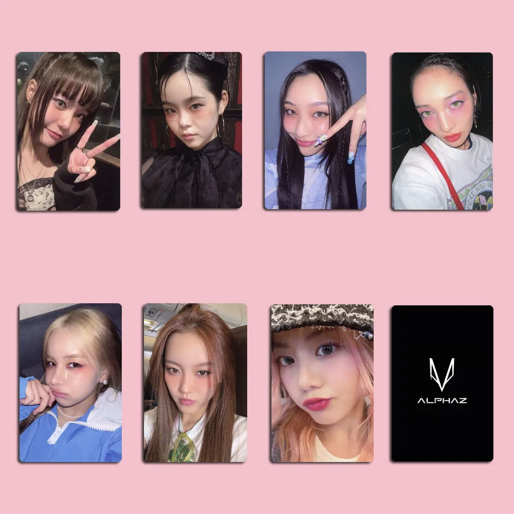7pcs/set XG Membership Gift PhotoCard THE BOX Jurin Chisa Hinata LOMO Card Harvey Juria Maya Cocona Fans Cosplay Collection