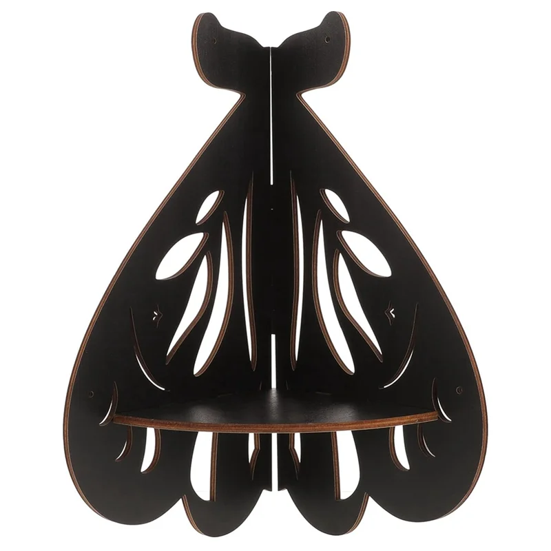 PORK-حورية البحر رف زاوية خشبي جدار جبل رف معلق ديكور زهرة النبات عرض الرف لغرفة المعيشة كتاب ديكور