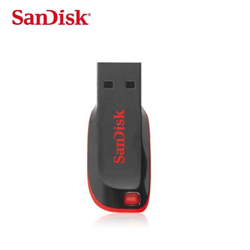 SanDisk SDCZ50 USB Flash Drive 128GB Mini Pen Drive 64GB Pendrive 32GB USB 2.0 Flash Drive 16GB Memory Stick 8GB USB Disk For PC
