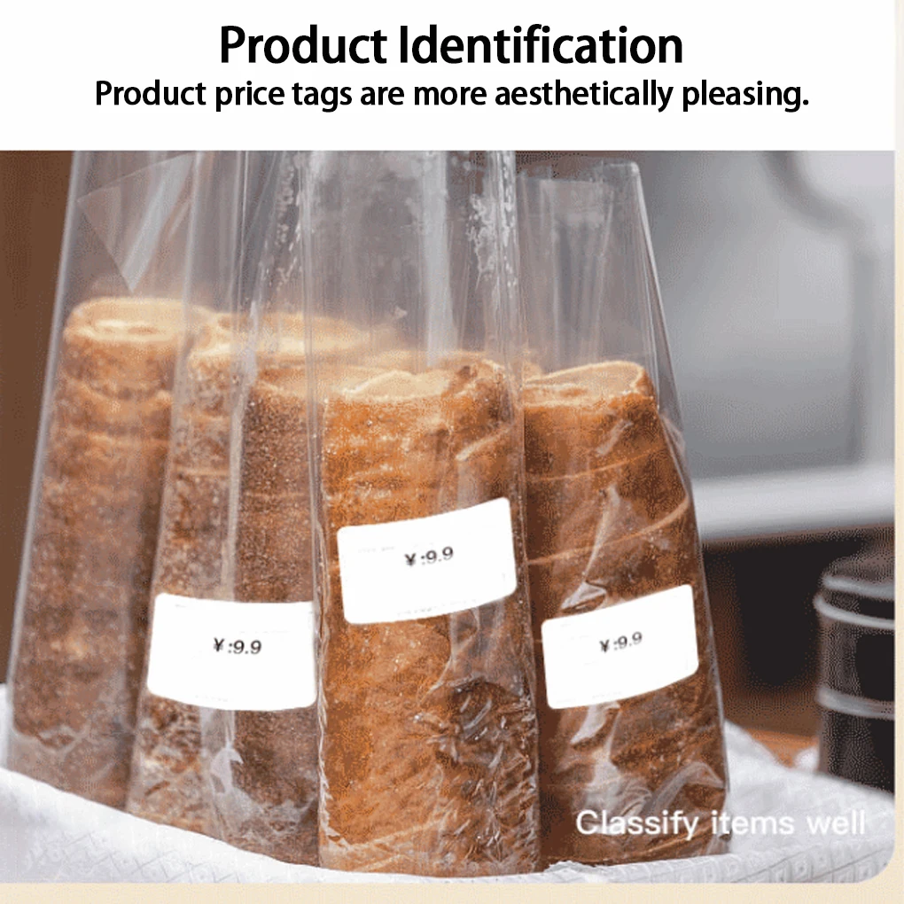 휴대용 프린터 열전사 용지 스티커 미니 프린터 라벨 메이커 프린터 오류 인쇄 사진 인쇄 비닐 스티커용