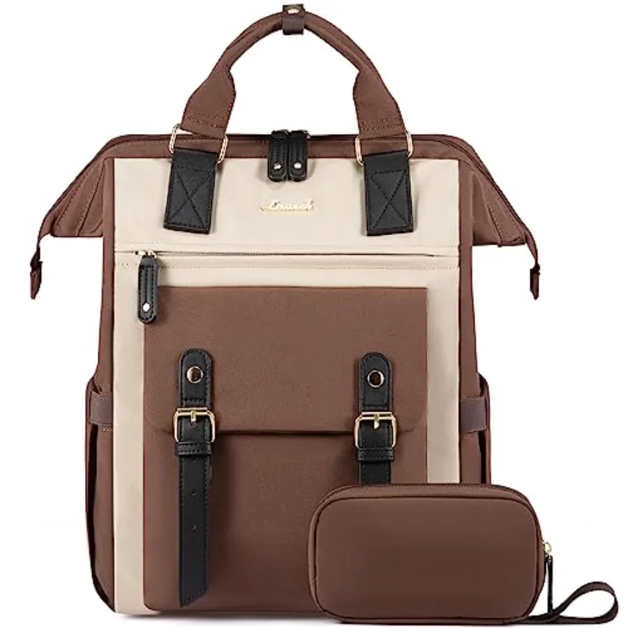 

Backpack for Women, Teacher Bag Work Travel Backpack, Stylish College Laptop Backpack Purse, Busess Computer Laptop Bag Nurse B