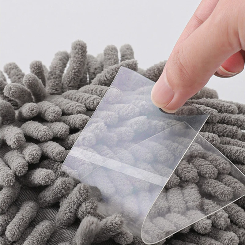 Toallas de mano de microfibra absorbentes suaves de secado rápido, toalla colgante de dibujos animados para niños, toalla de mano de chenilla para cocina y baño