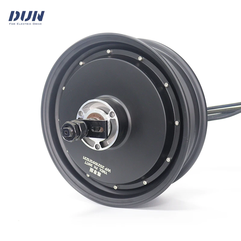 

YMMotor 12*3.5 inch 5000w 110kmh 72v 50H BLDC High Speed In-Wheel Hub Motor