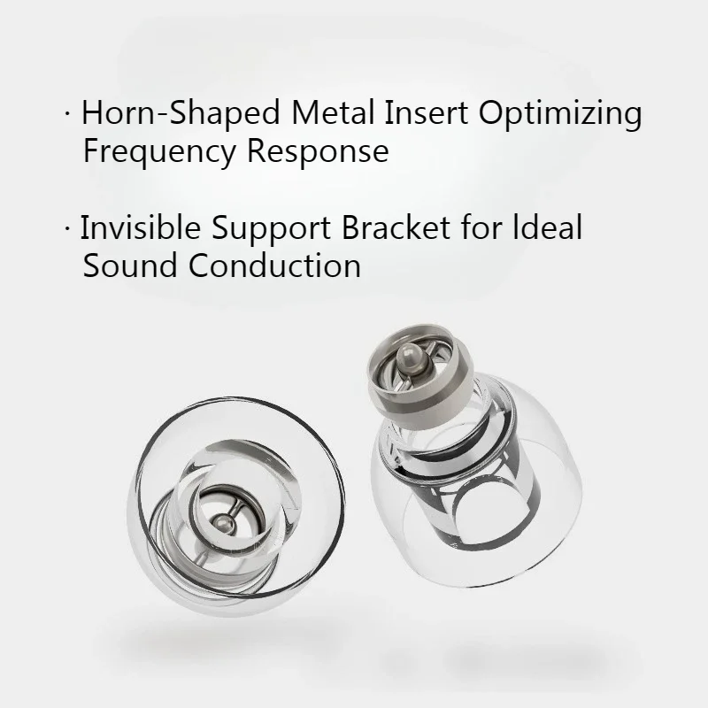 SHANLING SE100 سيليكون سماعات الأذن طرف الأذن المدمج في مقسم معدني تقليل التوافقيات الثانية تقليل التشويه