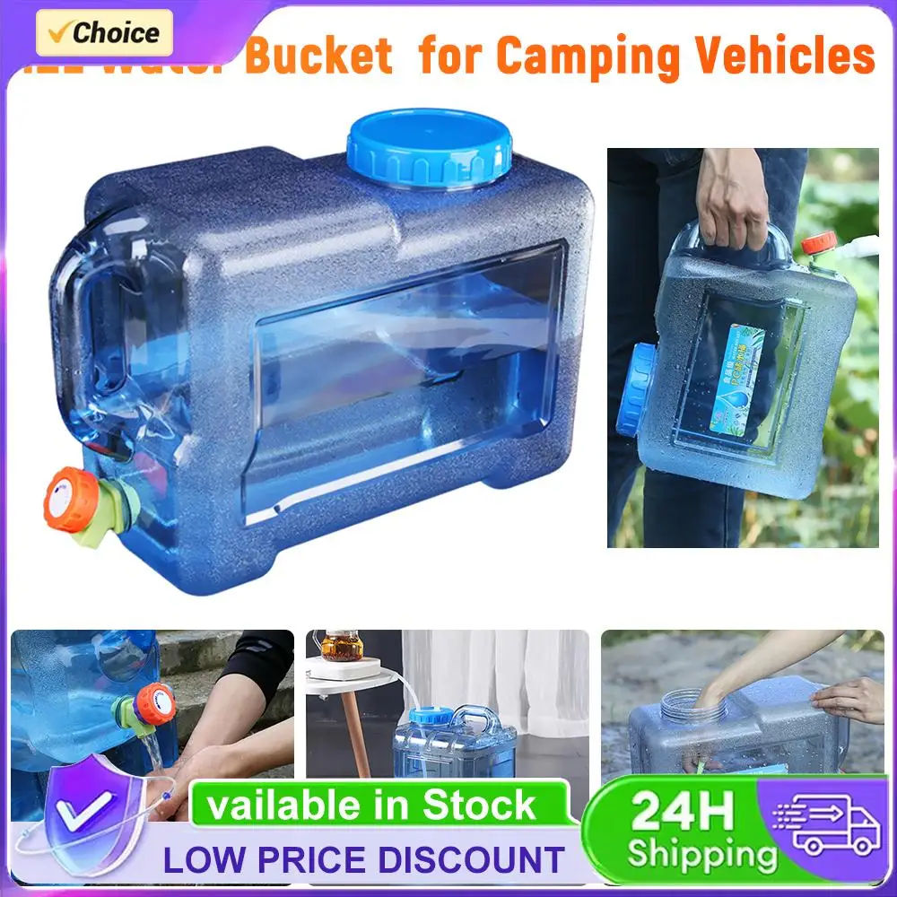 12L Kapazität Reinwasserbehälter mit Zapfhahn Tragbare Wasserkanister für Outdoor-Picknick, Camping und Kochen