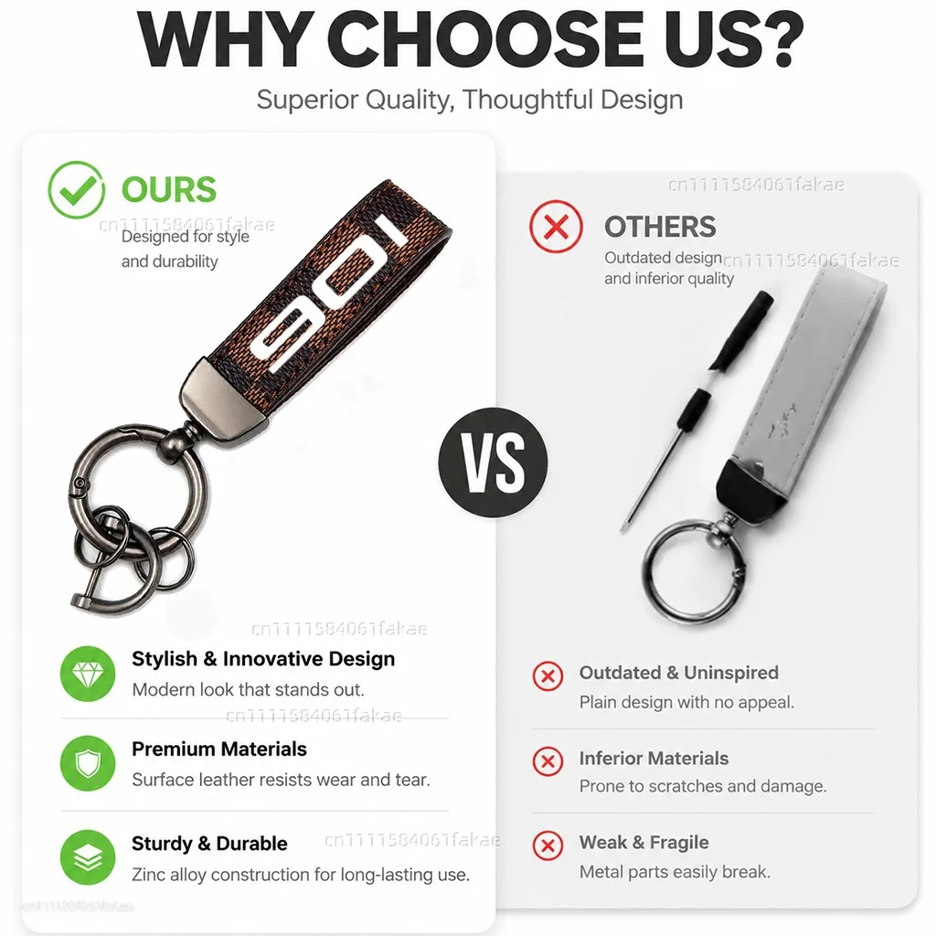 For Husqvarna Norden 901 Expedition Motorcycle Keychain Leather Key Ring Custom Logo Gift for Rider Men Women Accessories view 4