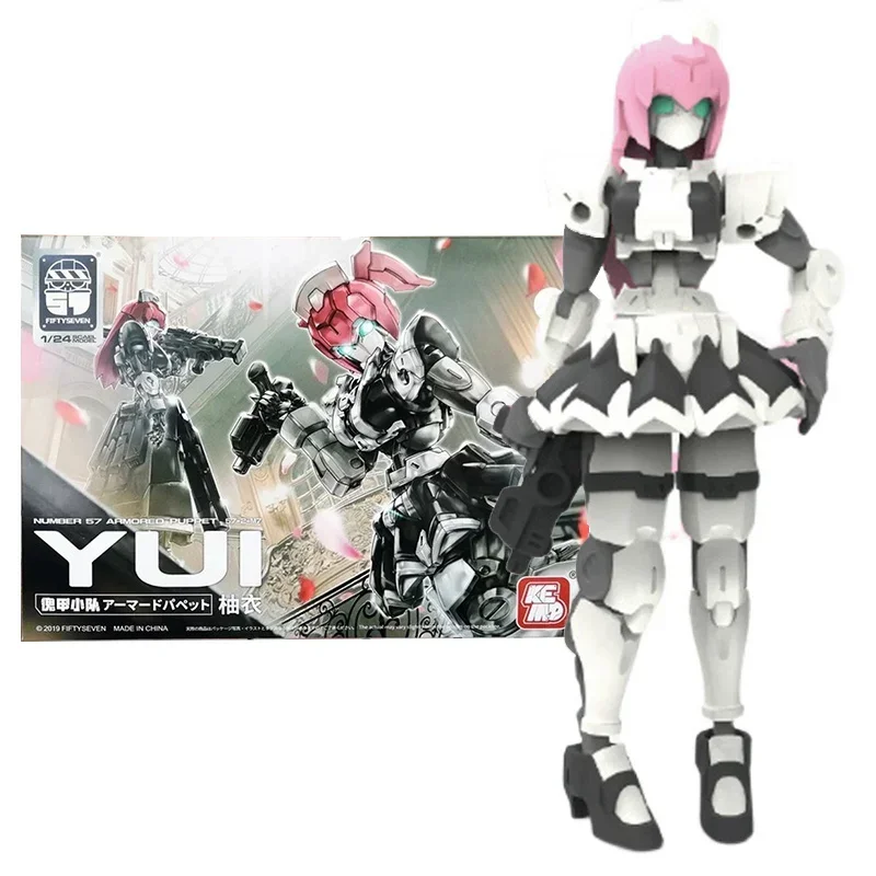 Genuine Puppet Squad Anime Figure 57-2-M1 No.57 YUI Collection Model Ornament Anime Action Figure Toys for Children