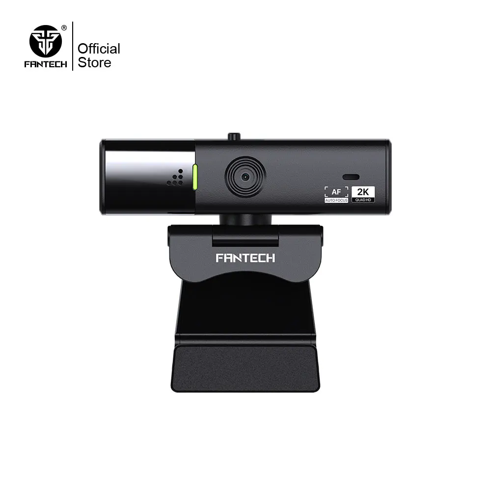 

FANTECH LUMINOUS C50 Camera 2K 1440P 3D Noise-Cancelling Microphone and Auto-Focus Technology 360°Freedom Zero Limits Web Camera