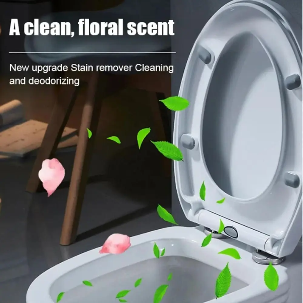 Sparkling Clean Toilet Cleaning Stick Long-Lasting Fresh Smell Mild Ingredients Toilet Bowl Cleaner Household Essential