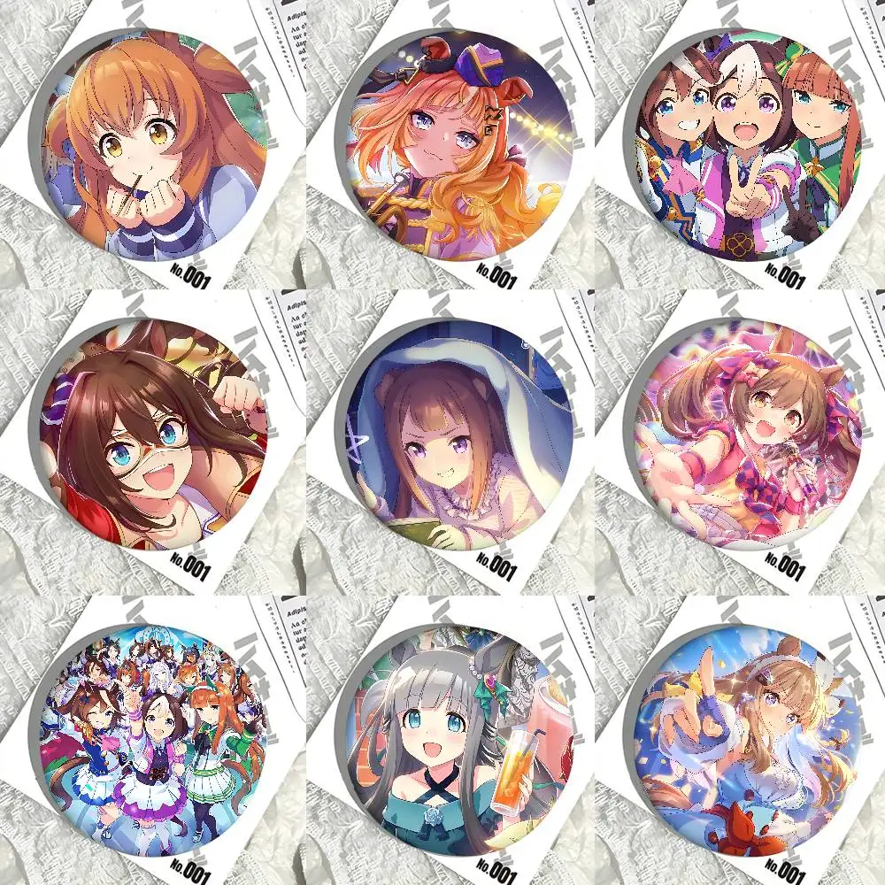 

Uma Musume Pretty Derby For Clothes Anime Enamel Pin Cute Things Cartoon Cosplay Badges On Backpack Brooch Art Gifts