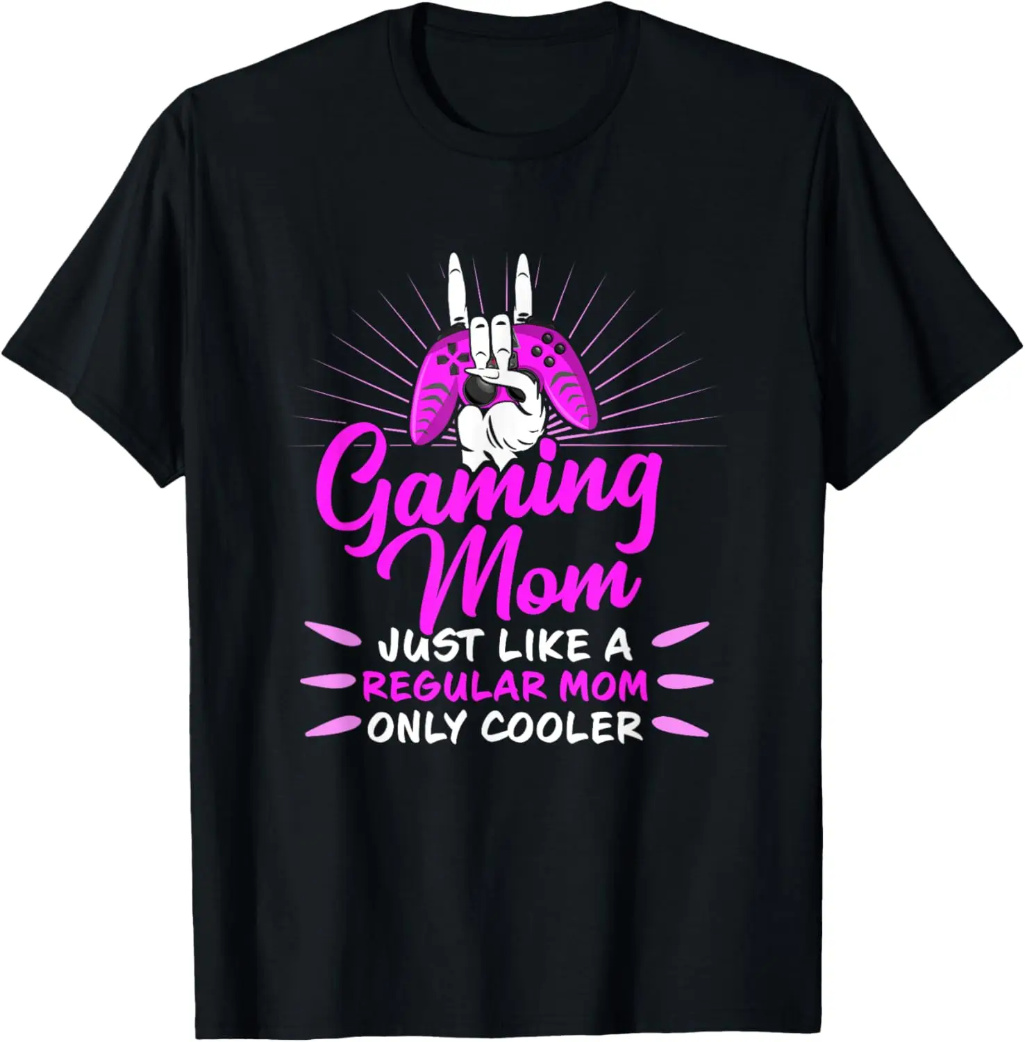 Algodão clássico topo jogos mãe gamer mãe dia das mães camiseta amor mãe enviado dia das mães presente do feriado blusa para homem e mulher
