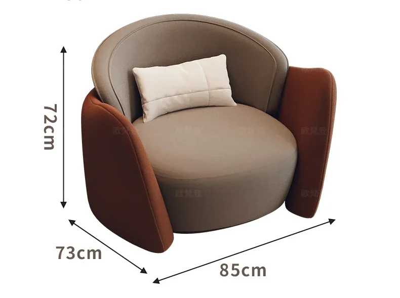 AABusiness Reception Sofa Chair Lounge Area To Meet Guests To Negotiate One Table And Four Chairs