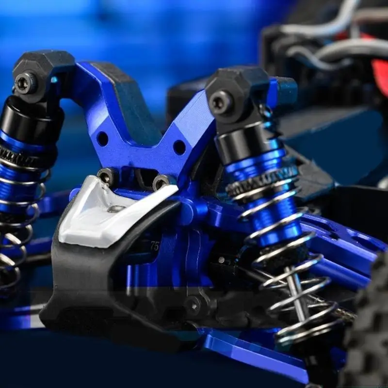 76HF High Durability Front Shock Absorbers Plate For 1/18 Typhon 380 Small Scale Car Black