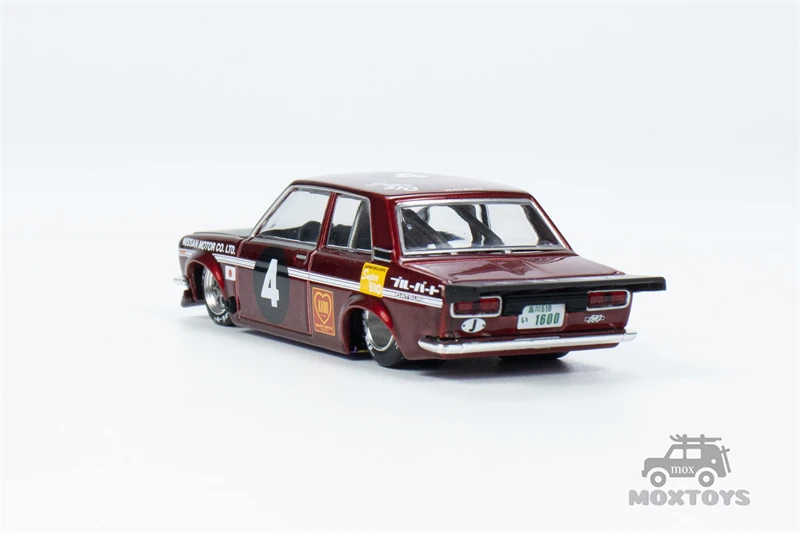 Kaido House x MINI GT 1:64 Datsun 510 Pro Street JPN V1 Diecast Model Car