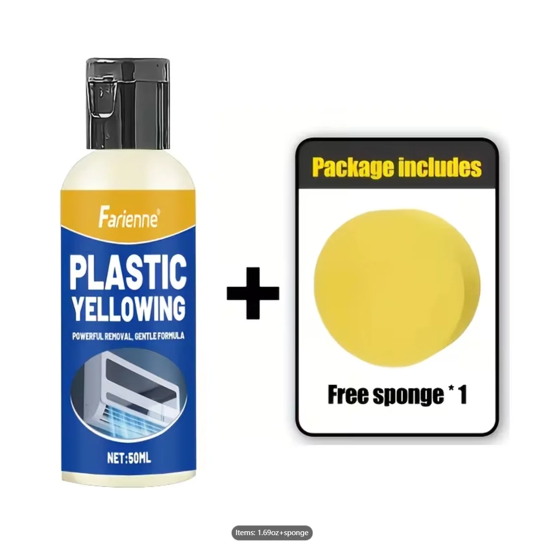 Car & AC Restorer, Eliminates Plastic Oxidation & Aging, Quick Renovation