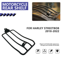 New for Harley 2018-2022 Soft Tail Street Fighter Modified Rear Shelf Rear Luggage Rack Rear Tail Luggage Bag Rack Weilin