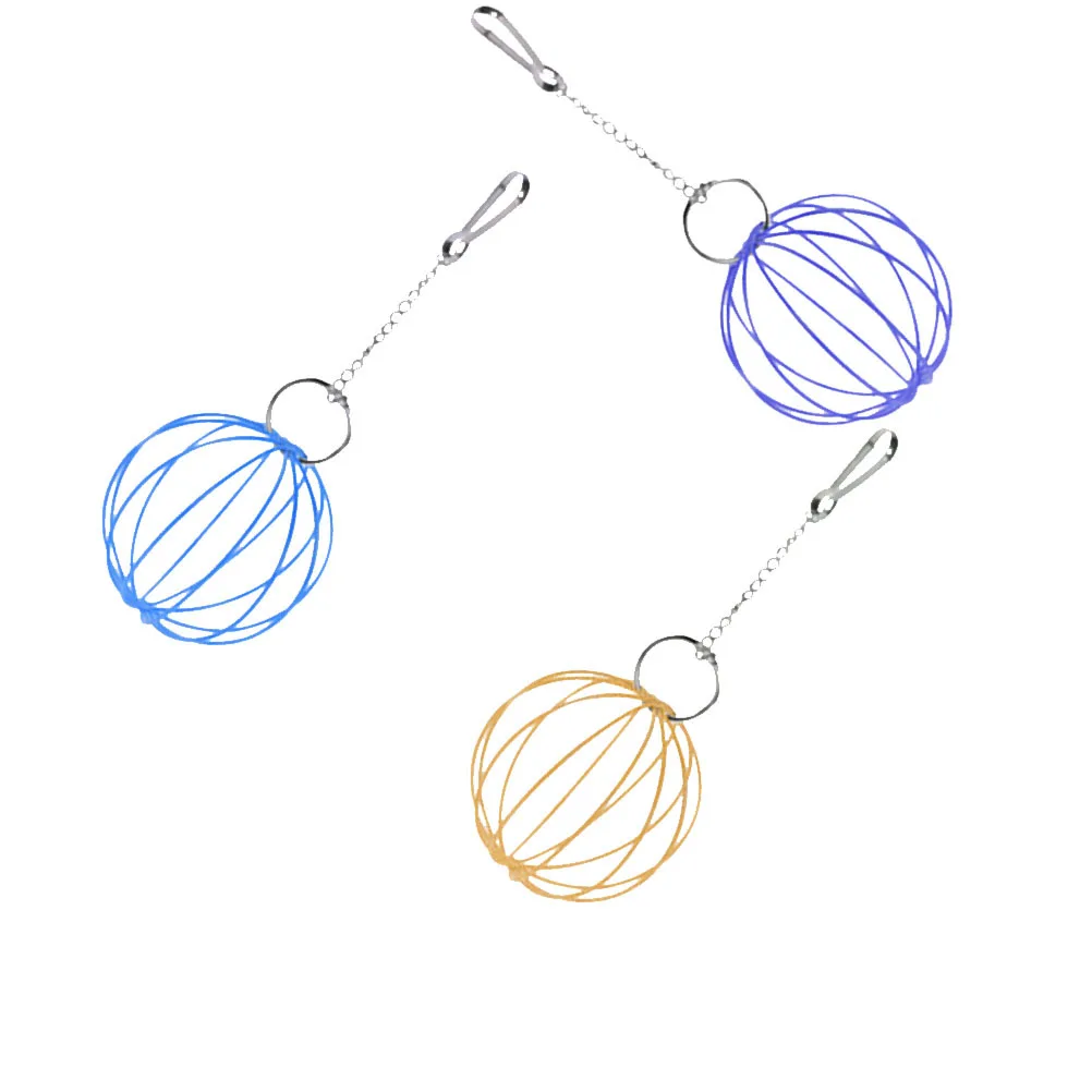 

Metal Hanging Ball for Hamster Woven Grass Ball Chewer Pet Entertainment Shake Rattle Roll Training Accessory for Rodents