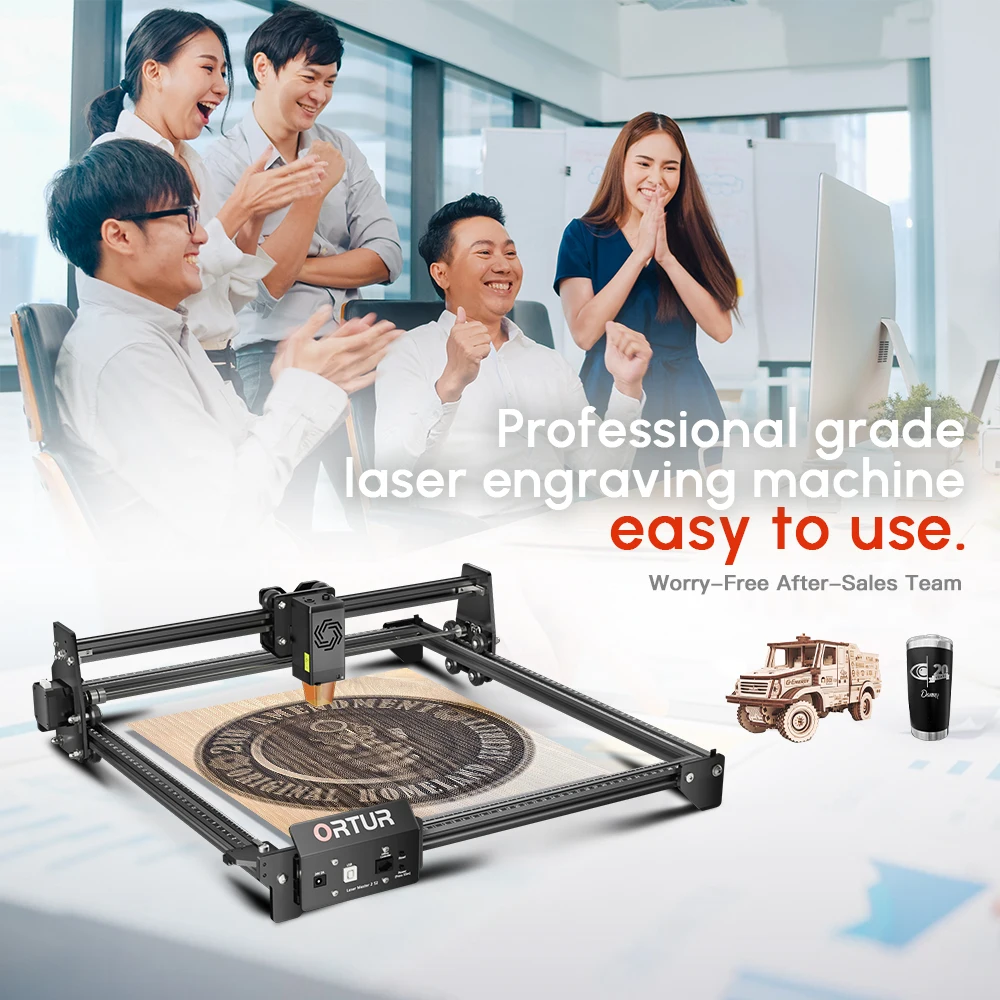 ORTUR Factory Mini Engraver Engraving Desktop carving Cutting Machine Co2 DIY 3d engraving machines