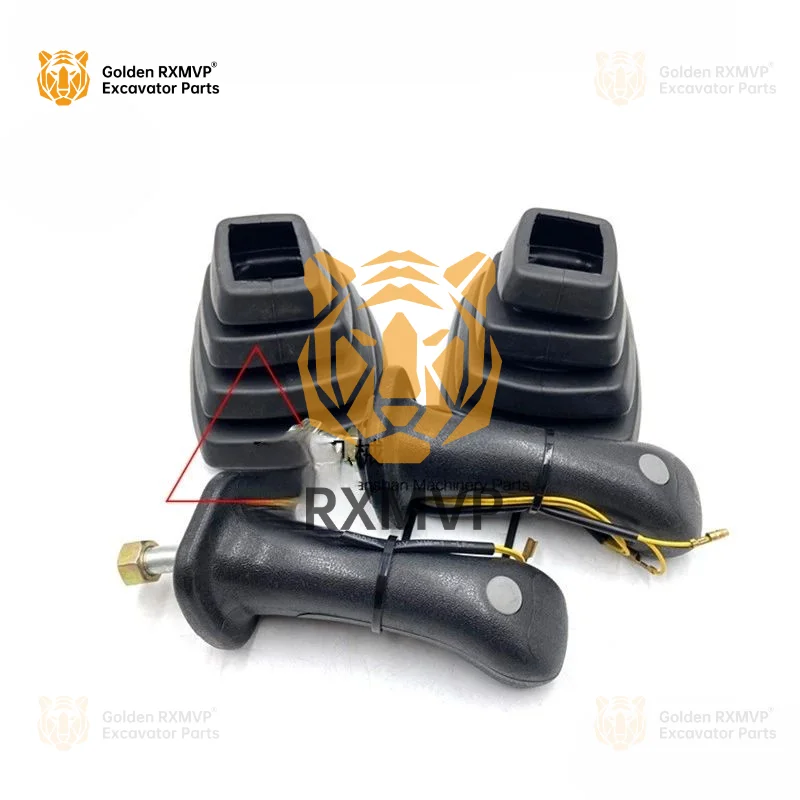 For Adapted to Yuchai XCMG Longgong Lovol 55/60/65/75-8/80 Rexroth control lever handle rubber dust cover Excavator