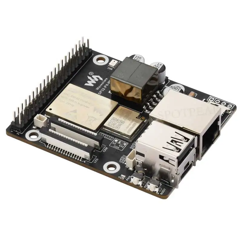 Picture 5: ESP32-P4-WIFI6-POE-ETH  Development Board ESP32-C6 MIPI DSI 10.1 inch Display/CSI Camera/Audio Speaker For AI Deepseek