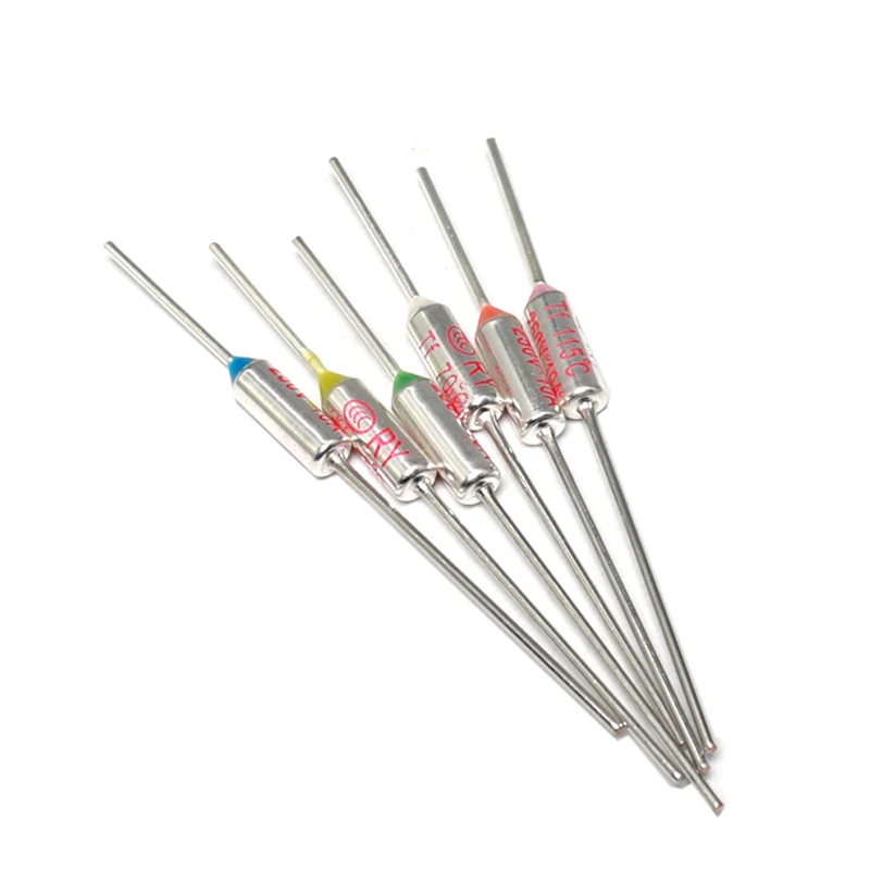 【10PCS】Temperature Thermal Fuse RY Tf  10A 15A 250V 60C 65C 70 72 73 75 77 85 95C 110 115 121 130C-230C 240 260 280 285C 300C