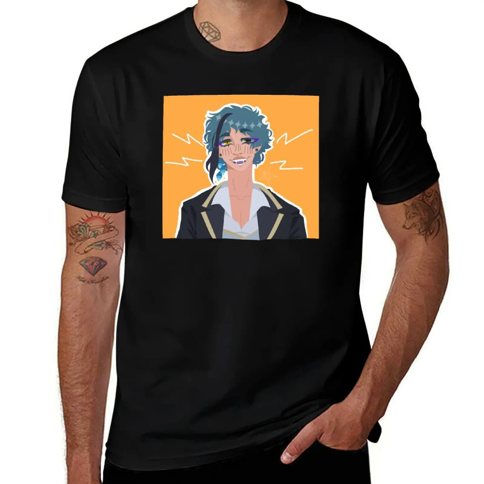 Floyd Leech T-Shirt Big and Tall Solid Color T-Shirt
