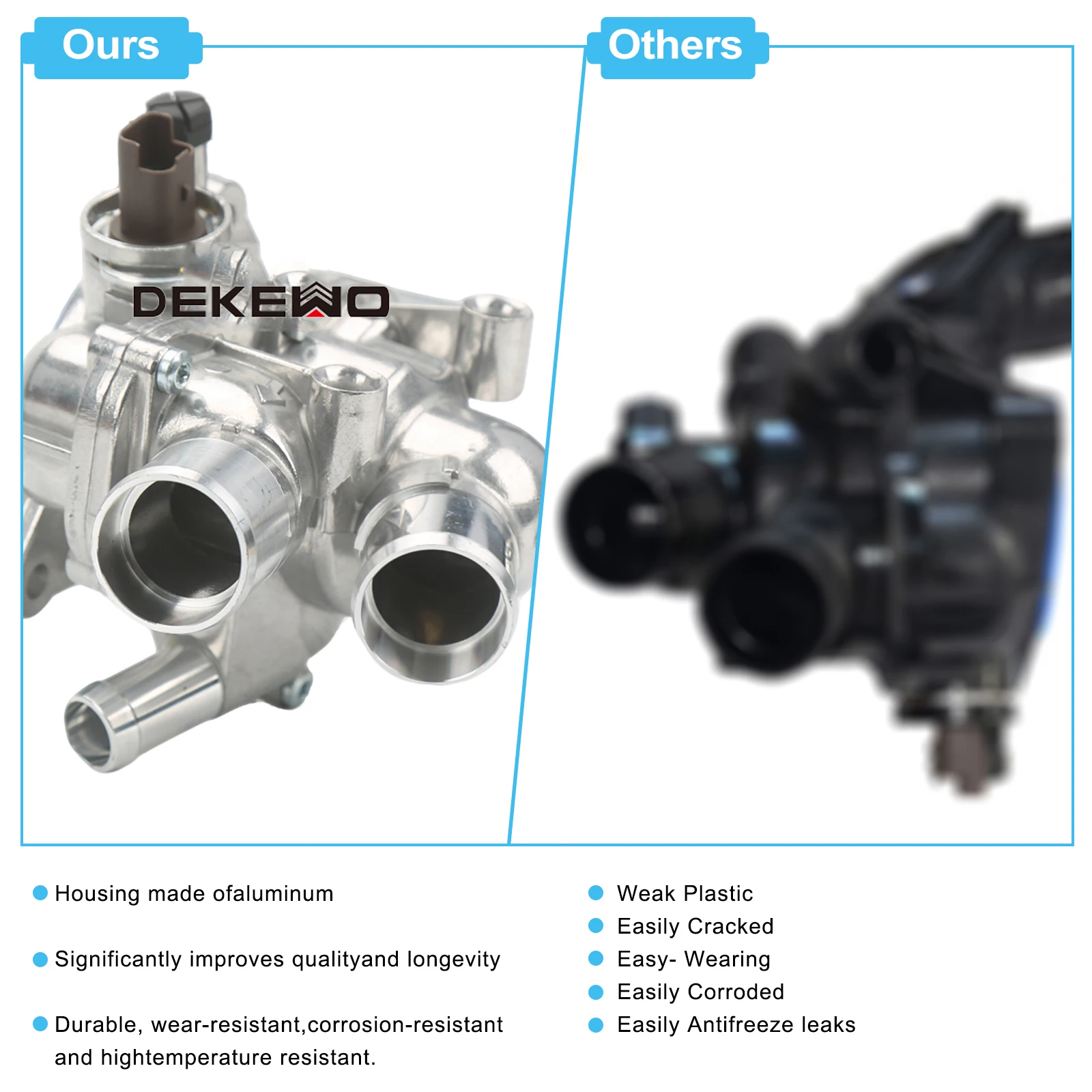 11537534521 アルミ製エンジン冷却水サーモスタット - Model Kit Engine のレビューと価格