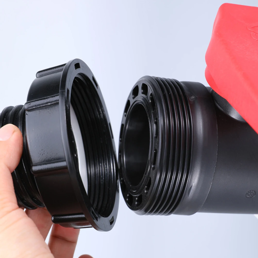 Connector IBC Adapter Adapter Packing S60x6（60mm) To Reduce 80mm Black IBC Adapter IBC Tank Connector Plastic Nice