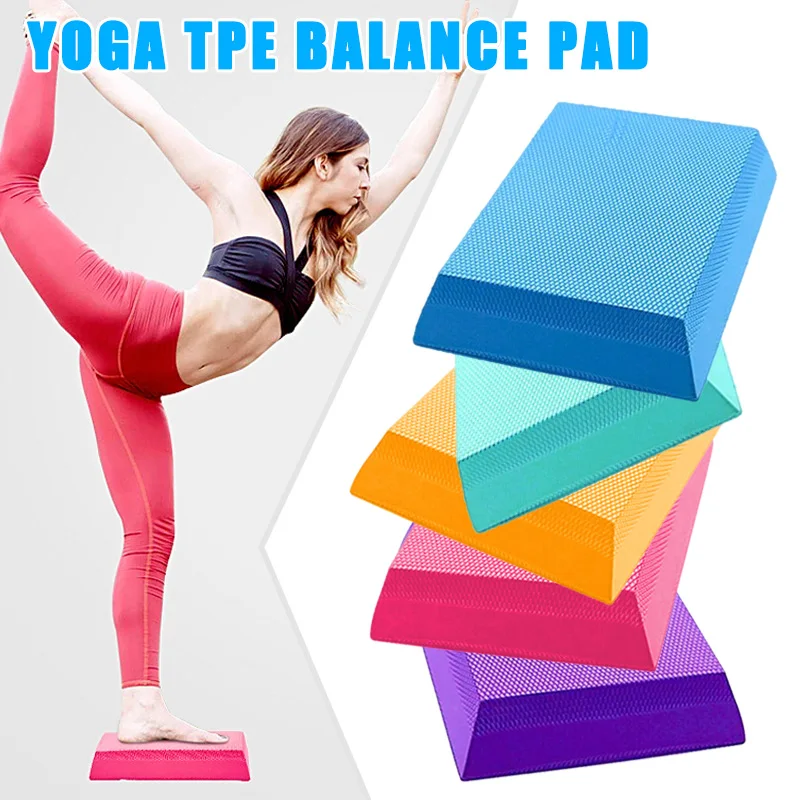 Balance Pad Board TPE Mata do jogi Poduszka stabilizująca Trener ćwiczeń Antypoślizgowy do treningu Rdzeń kostki Trening stabilności Regeneracja