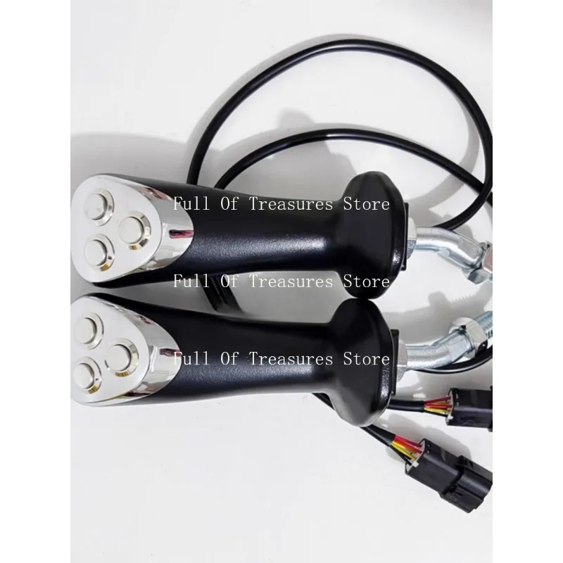 

Escavadeira Eletromagnética Sucção Cup Wood Clamp, Hidráulica Shear Grabber, Três-Button Controle Joystick, lidar com cola