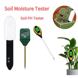 Soil Moisture/PH Tester Intelligent Humidity Meter Farm Lawn Plants Flower Soil Monitor Hygrometer Convenient Gardening Tool