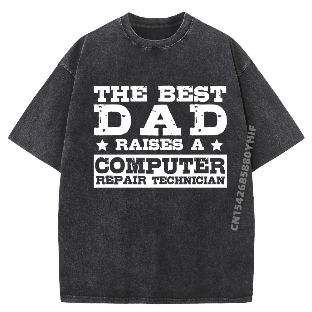 

Computer Support Technician It Support Tech Computer Repair Brand T Shirt Men Printed Short Sleeve Tee Funky Washed Shirt
