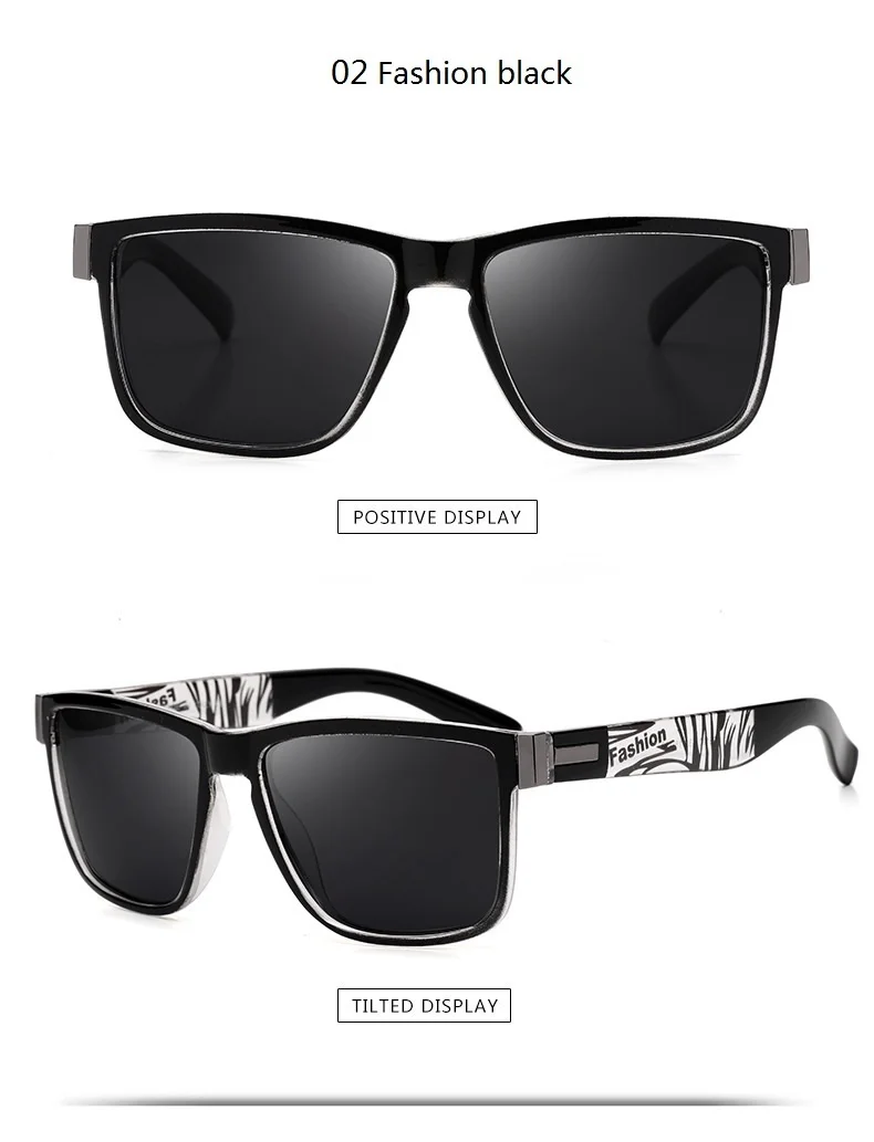 Luxus Männer Frauen Fahren Sonnenbrille Mode Marke Designer Platz Vintage Angeln Sonnenbrille UV400 Brillen – Detail 15