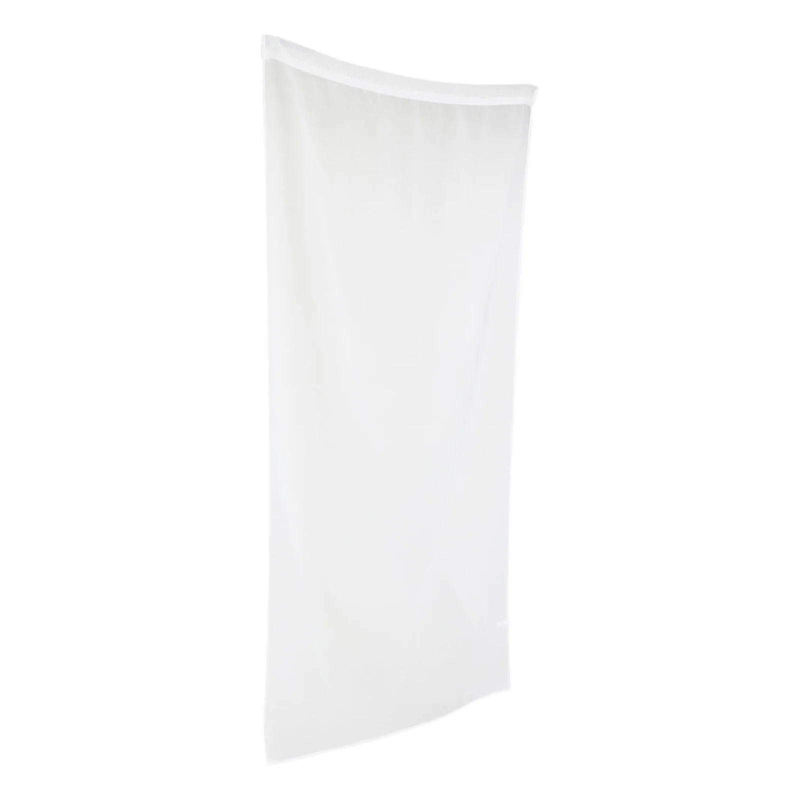 

1pcs 1 Pack White Sheer Curtain Semi-Sheer Light Filtering Drapes For Living Room Bedroom Window Home Decor Balcony Kitchen