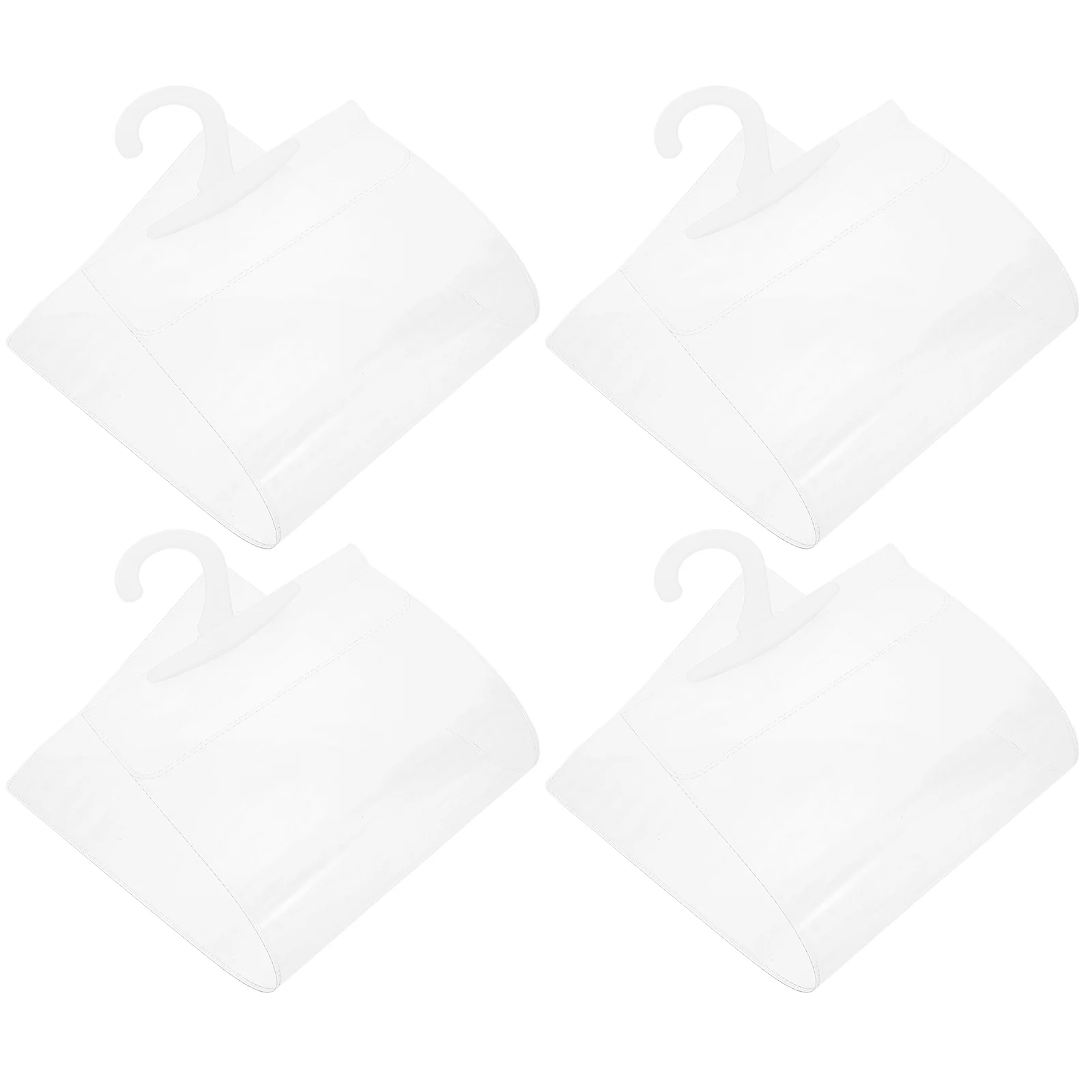 4 Pcs Handicapped Accessories Disability Slogan Hanging Bag Parking Card Sign Holder Hook Sticker Shield for Windshields