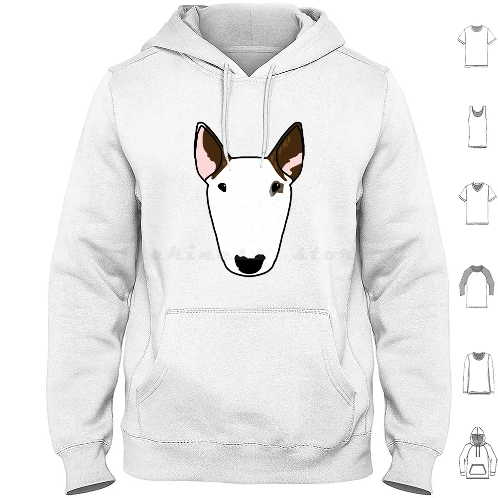 Sudaderas con capucha de manga larga Emilydevineart Bullterrier Ebt English Bull Terrier Dog Dogs