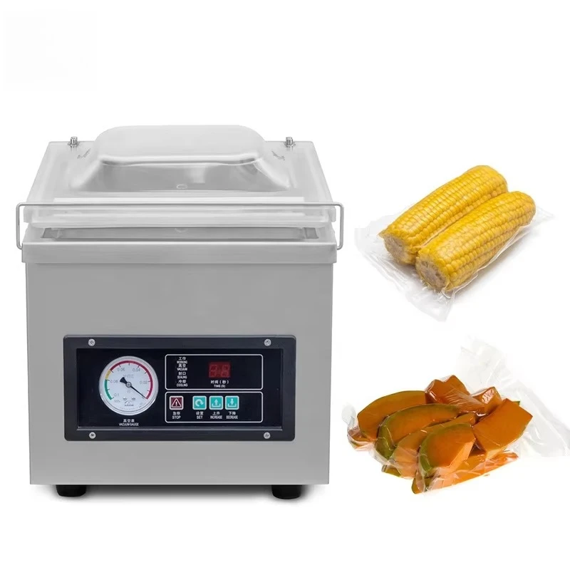 Dz-260 Low Price CE Table Top Single Chamber Mini Household Food Vegetable Meat Cheese Sealer Keep Fresh Vacuum Packing Machine