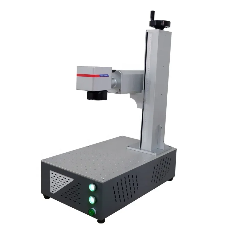 2022 Small Mini Color Portable Fibre La ser Raycus Metal Fiber La ser Marking Machine 20w 30w 50w 100w with 15KG