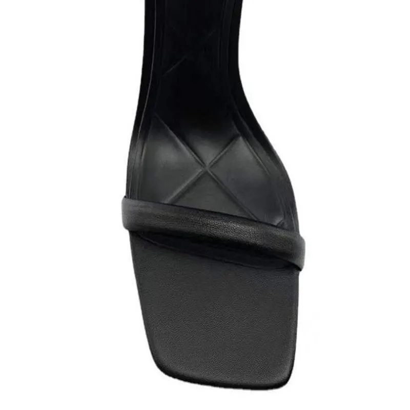 size 34 43 Ladies Fashion Sexy Sandals Spring New Thin Strap Open Toe High Heels Women Shoes Roman Banquet High Heels Sandals